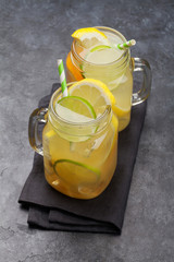 Fresh summer citrus lemonade