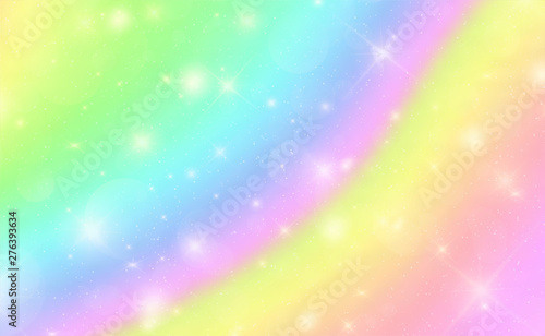 Vector Illustration Of Galaxy Marble Fantasy Background And Pastel