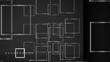 © artnoy - Vector Modern Abstract Squares Backgrounds . with a black and gray metal color gradient. eps 10 template
