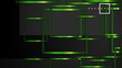 © artnoy - Vector Modern Abstract Squares Backgrounds . with a black and green metal color gradient. eps 10 template