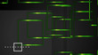 © artnoy - Vector Modern Abstract Squares Backgrounds . with a black and green metal color gradient. eps 10 template