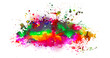 © Мария Неноглядова - Colorful abstraction of paint spots. Vector illustration