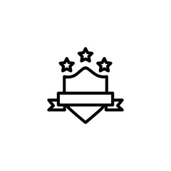 Sticker - Sport achievement line icon