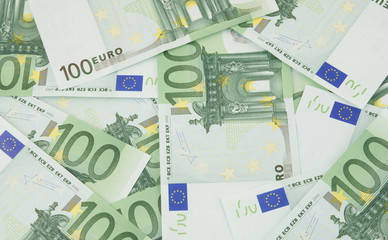 Euro notes background