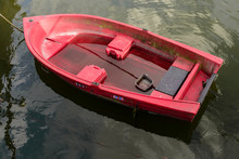 Red Rowing Boat