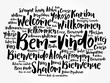 © dizain - Bem-Vindo (Welcome in Portuguese) word cloud in different languages