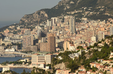 Wall Mural - Monaco and Beausoleil, Cote d'Azur of French Riviera