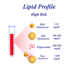 Sticker - Four Components of Lipid profile