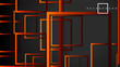 © artnoy - Vector Modern Abstract Squares Backgrounds . with a black red orange gradient. eps 10 template