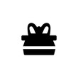 © Eli - Gift icon. Birthday event symbol