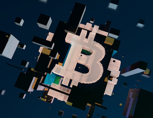 Electronic technology finance, network data and bitcoin