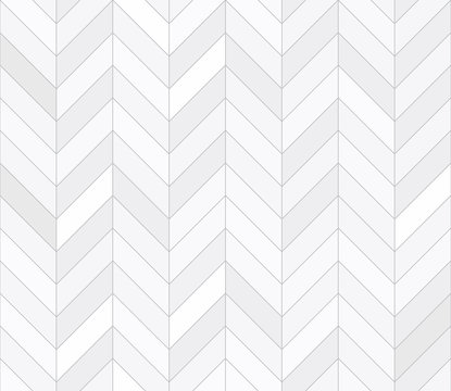 white tiles, seamless pattern, chevron. vector illustration