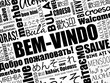 © dizain - Bem-Vindo (Welcome in Portuguese) word cloud in different languages