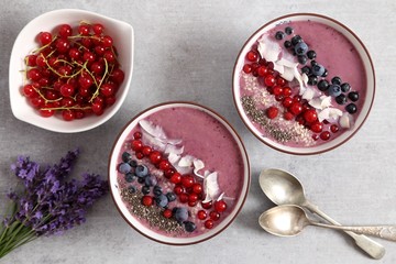 Wall Mural - Smoothie bowl.