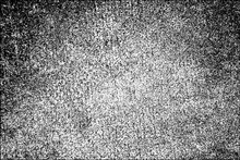 Black White Grunge. Gloomy Abstract Monochrome Background. Smudge. Worn Texture.
