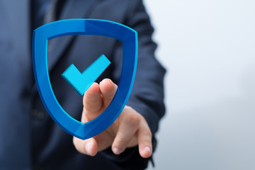 security data code digital in hand