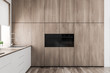 © ImageFlow - Wooden kitchen interior with two ovens