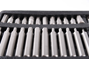 Wall Mural - Set of screwdriver bits (torx heads)