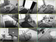 © New Africa - Views of different rooms though CCTV camera