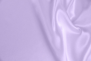 Wall Mural - The texture of the satin fabric of lilac color for the background