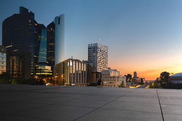 Achitecture du quartier de la défense