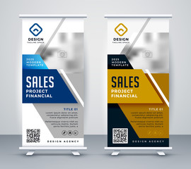 Wall Mural - modern standee rollup banner for marketing