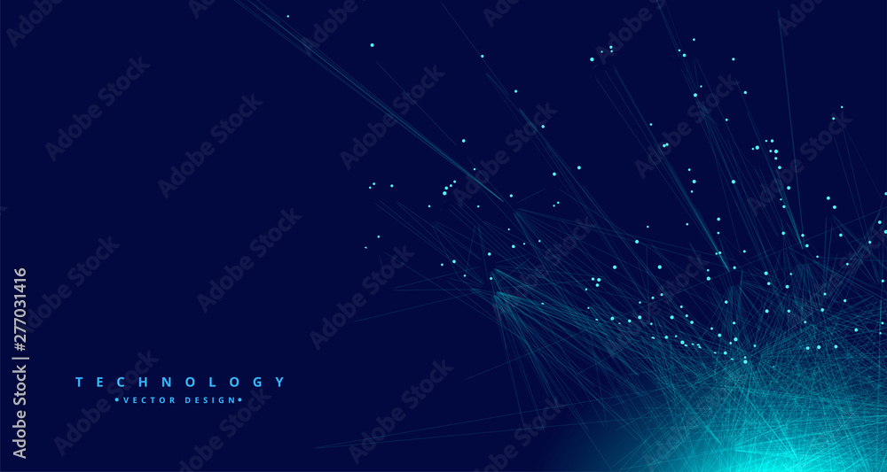 technology digital data mesh network background - obrazy, fototapety, plakaty 