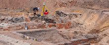 Panorama Historische Ausgrabungen Mauerruine