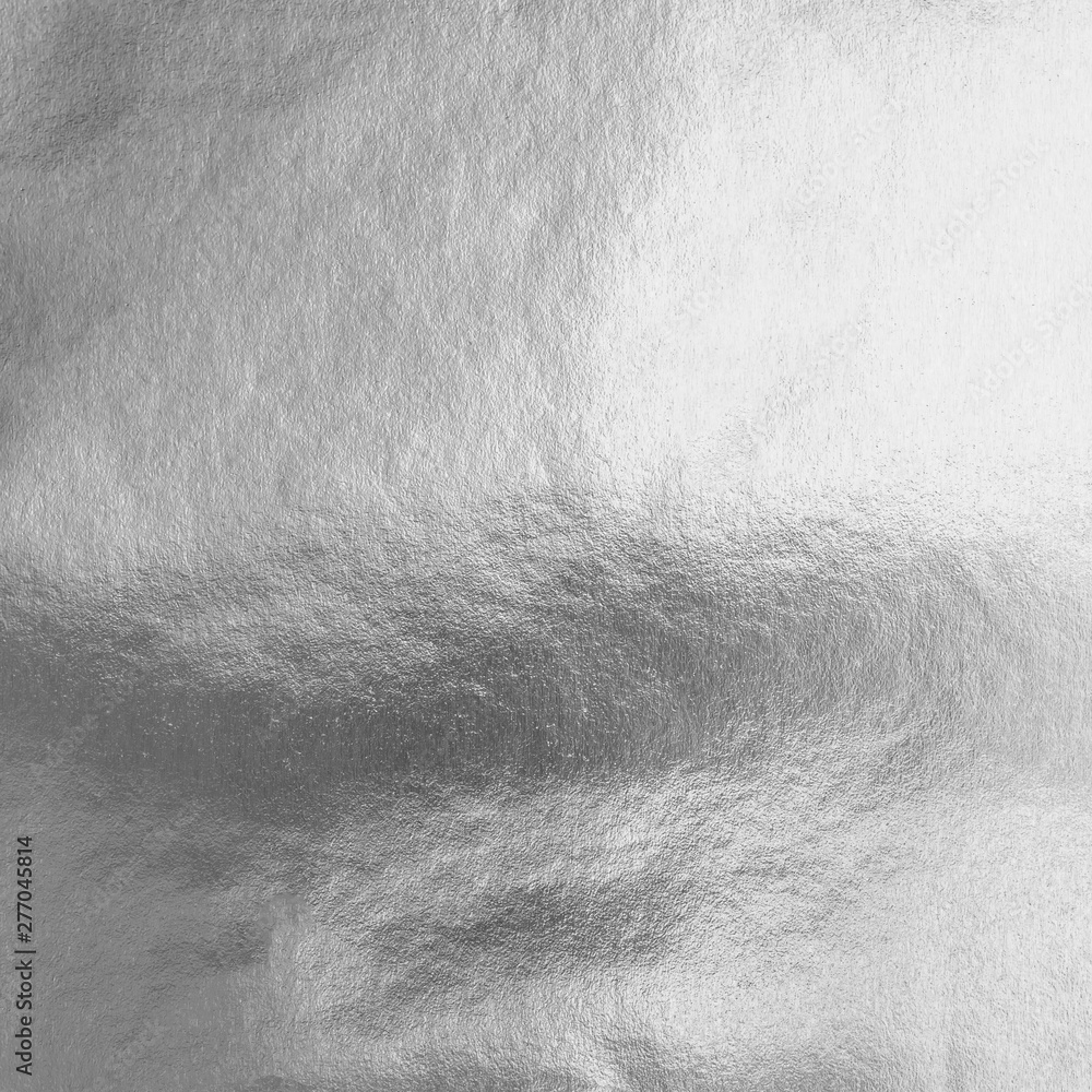 Silver foil shiny metal texture background wrapping paper for wallpaper ...