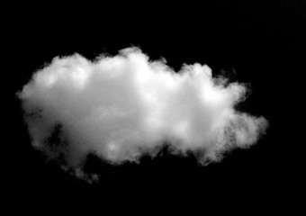 Wall Mural - white cloud object for nature design summer background
