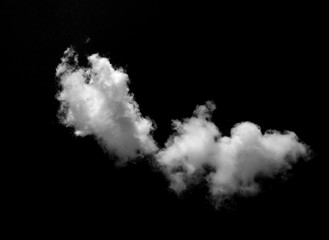 Wall Mural - white cloud object for nature design summer background