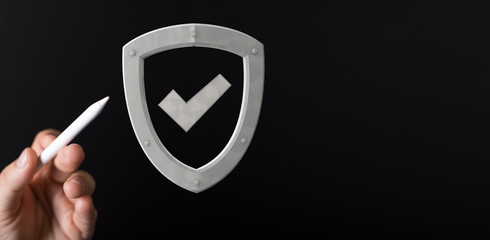 security data code digital in hand
