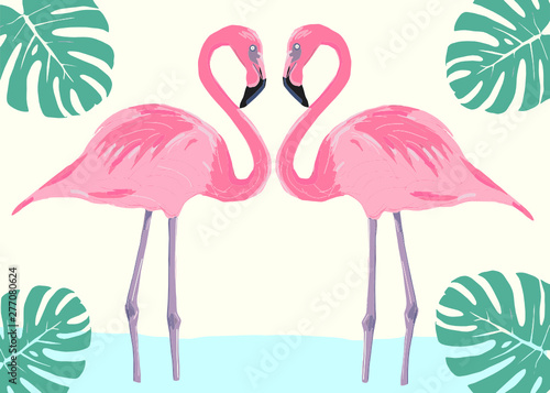 flamingoes