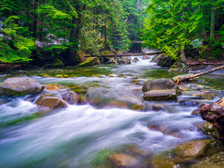 Mountain rapids