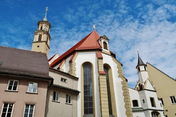 Wall Mural - Augsburg, Annakirche und Goldschmiedekapelle