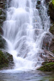 Fototapeta Łazienka - waterfall borov kamyk path