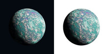 A Series Of Unknown Planets On An Isolated Background.