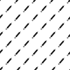 Sticker - Shish kebab pattern seamless vector repeat geometric for any web design