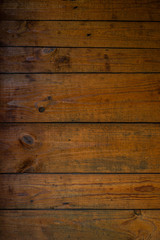 Wall Mural - Wooden wall texture background old orange paint