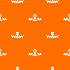 Wall Mural - Eureka pattern vector orange for any web design best