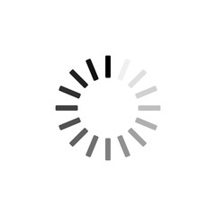 Wall Mural - loading icon template. update or loading symbol for web or application.