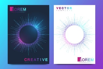 Wall Mural - modern vector template for brochure, leaflet, flyer, cover, banner, catalog, magazine, or annual rep