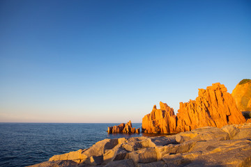 Wall Mural - Rocce Rosse Arbatax, Sardinia, Italy