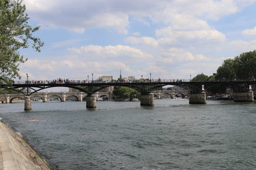 Sticker - Pont des Arts sur la Seine à Paris