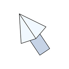 Wall Mural - cursor vector icon