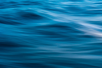 gentle soothing silky flowing natural ocean water movement. abstract background motion blur. serene 