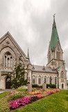 Fototapeta Paryż - Domkirche in Kristiansand, Norwegen, Skandinavien, Europa