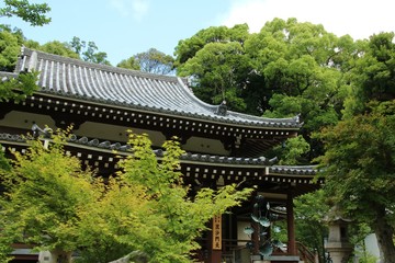 日本の寺院　毘沙門山妙法寺(神戸市須磨区)の本堂