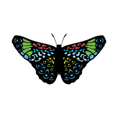 Poster - Butterfly Icon