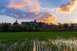 © ronedya - Villa in the evening against the backdrop of rice terraces
